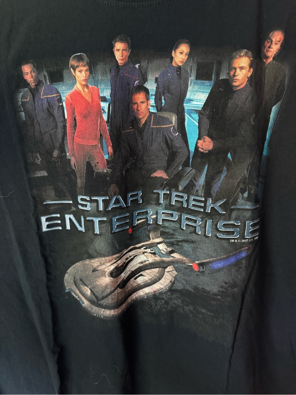 Star Trek Enterprise Cast NX-01 Graphic T-Shirt